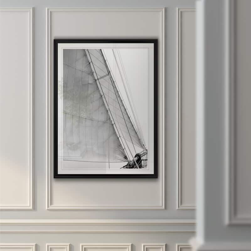 Under Sail I -Custom Framed Print