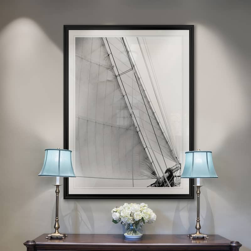 Under Sail I -Custom Framed Print