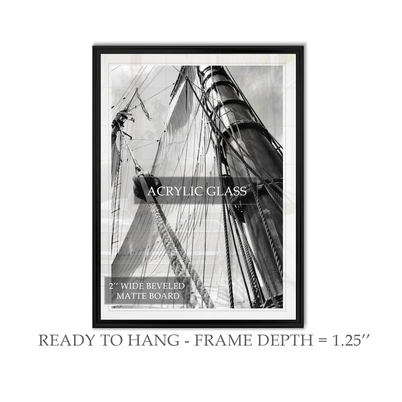 Set Sail III -Custom Framed Print