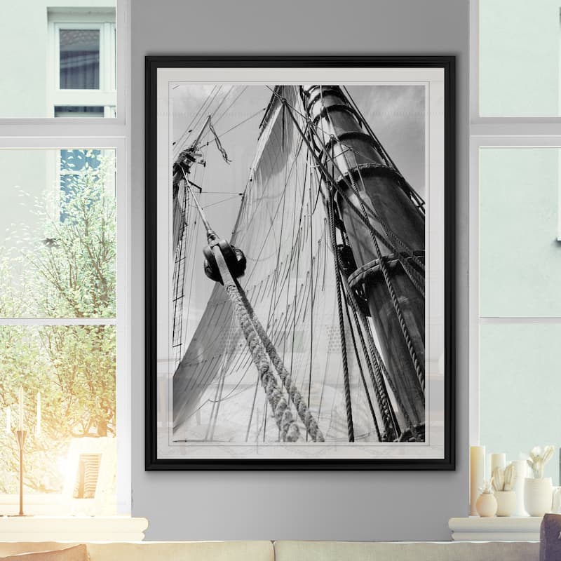 Set Sail III -Custom Framed Print