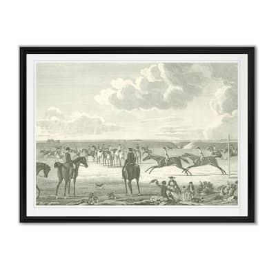 Equestrian Scenes IV -Custom Framed Print