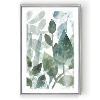 Aquatic Leaves I -Custom Framed Print - Bed Bath & Beyond - 29918882