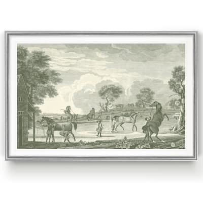 Equestrian Scenes II -Custom Framed Print