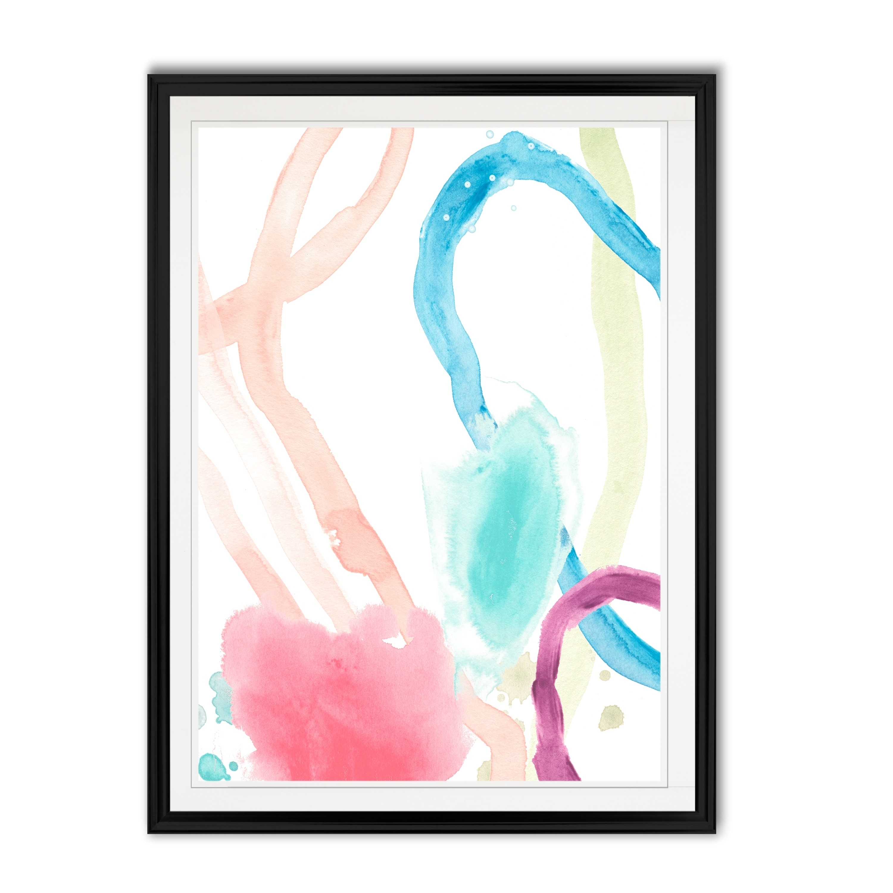 Serpentine Rainbow I Custom Framed Print Overstock 29918992