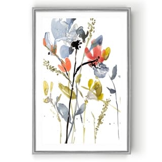 Flower Overlay II -Custom Framed Print - Bed Bath & Beyond - 29919089