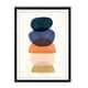preview thumbnail 1 of 3, Mod Pods I -Custom Framed Print