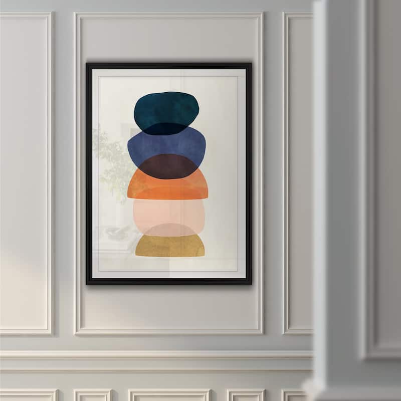 Mod Pods I -Custom Framed Print