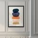 preview thumbnail 5 of 3, Mod Pods I -Custom Framed Print