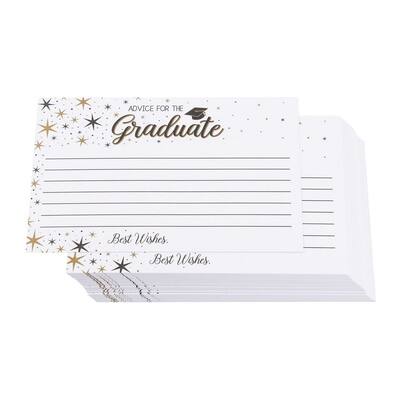 Best Paper Greetings 60-Pack Graduation Advice Cards for 2019 Graduation Party Ceremony, 4x6 Inches