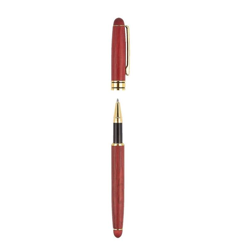 Stockroom Plus Rosewood Luxury Ballpoint Pen Gift Set of 2 with Box and 2 Black Ink Refills