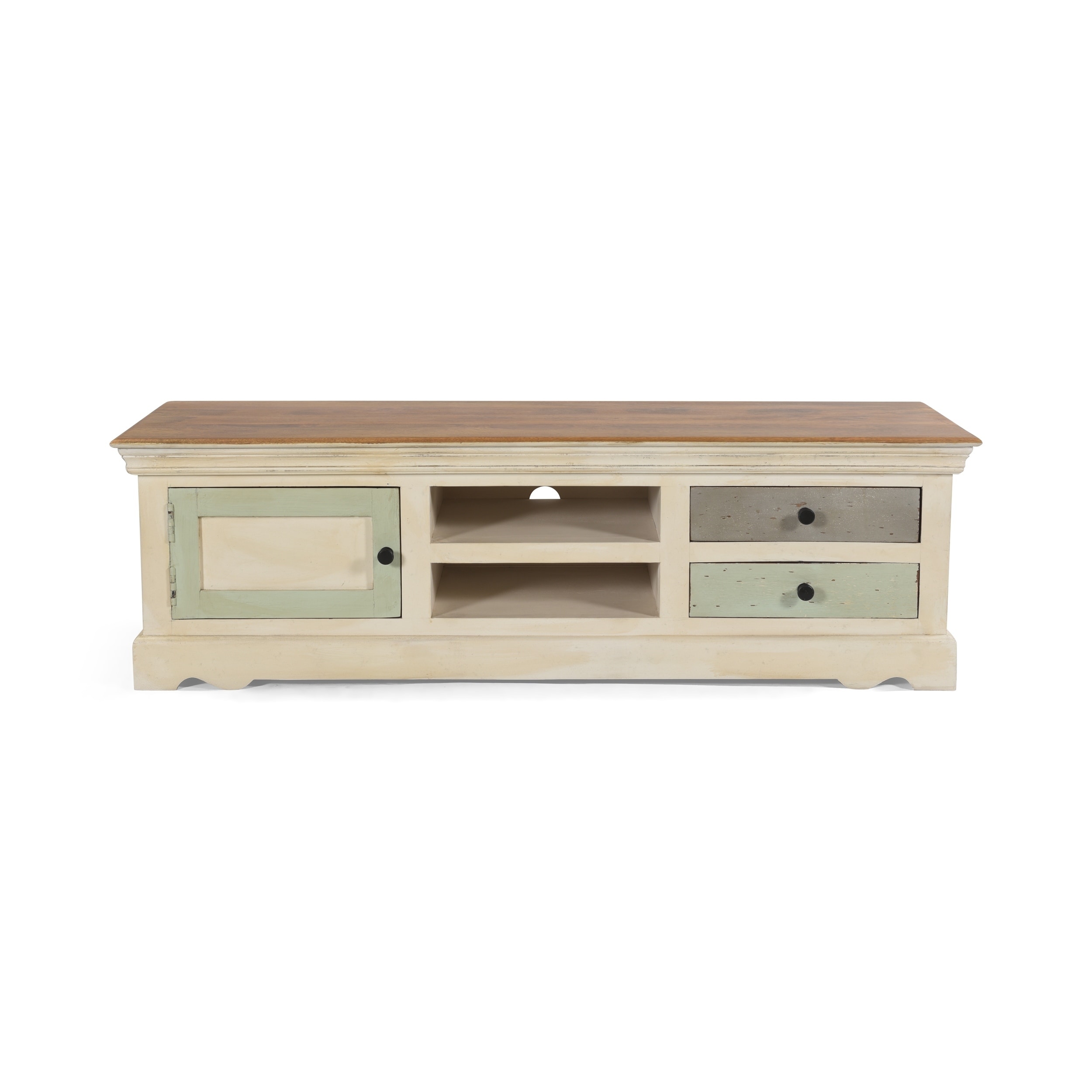 Paladora Boho Mango Wood 1 Door Tv Cabinet With 2 Drawers By Boho Mango Wood 1 Door Tv Cabinet