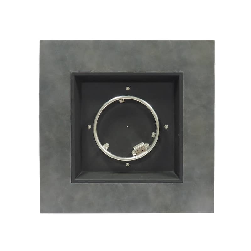 Wellington Outdoor 33-Inch Square Fire Pit by Christopher Knight Home - 33.00" W x 33.00" L x 24.00" H