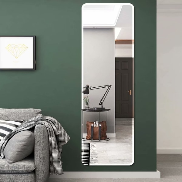 Wall-Mounted Round Mirror Bathroom Storage Mirror Cabinet Bathroom Vanity Mirror with Shelf Bathroom Mirror