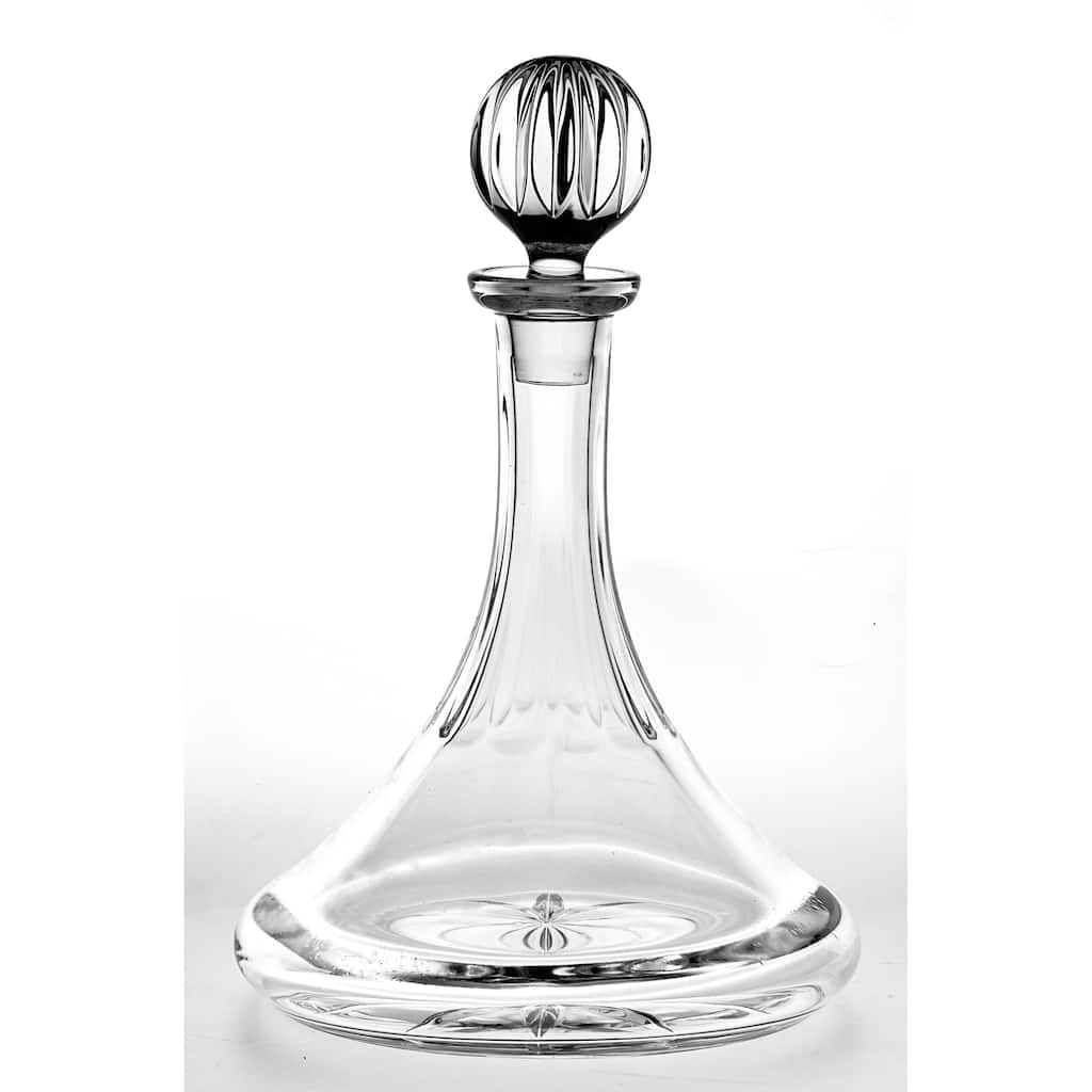 Majestic Gift High Quality European Cut Crystal Ships Decanter-32 Oz.