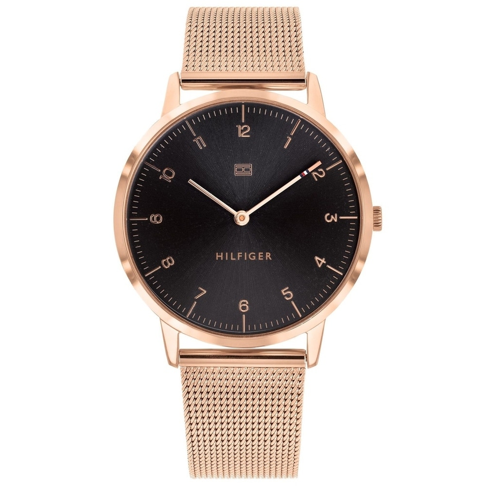 tommy hilfiger gold watch mens