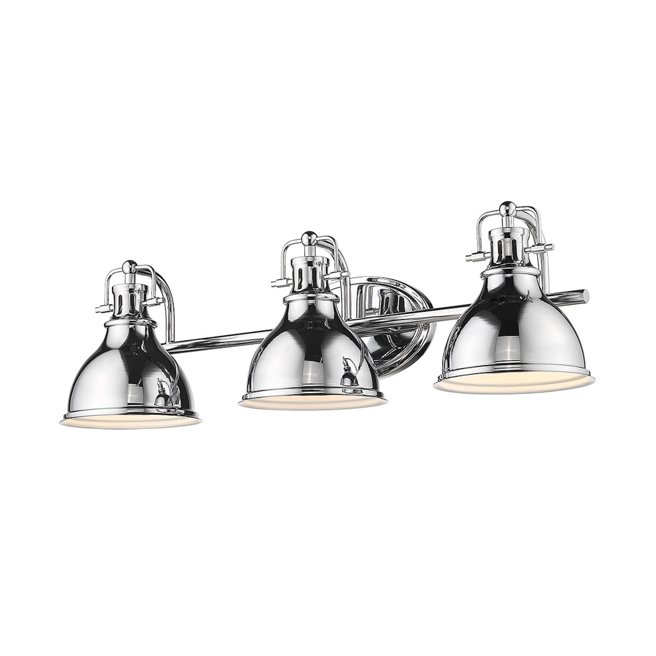 Vintage Retro Industrial Chrome 3 Light Bathroom Light Fixture On Sale Overstock 29921361