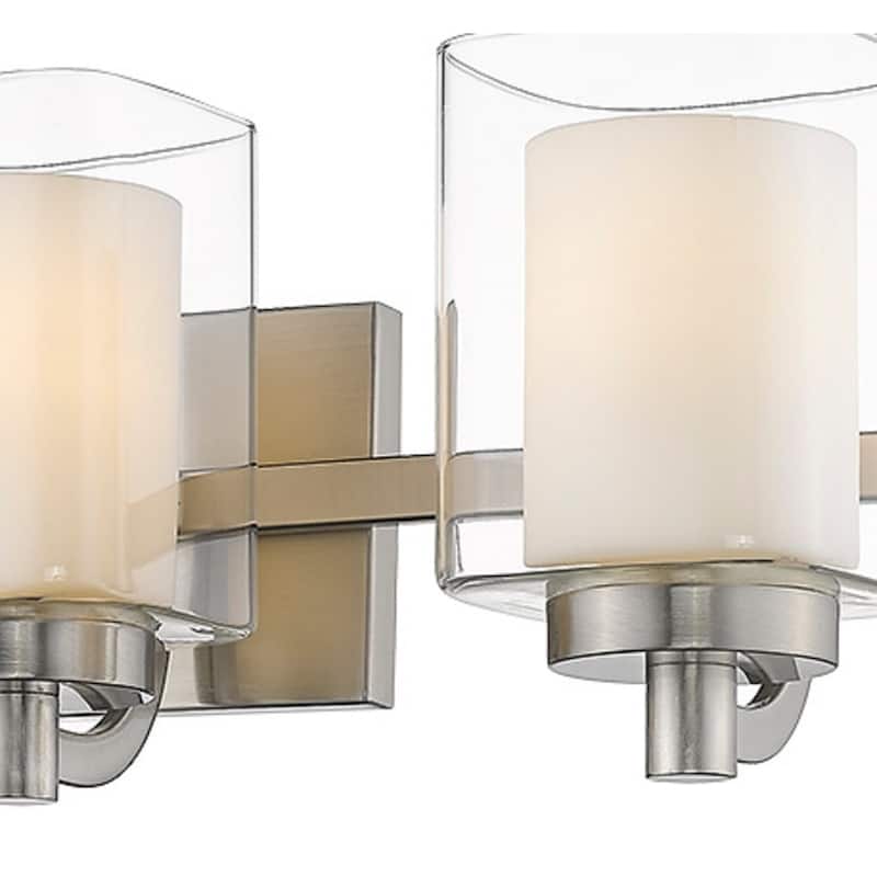 Copper Grove Ijevan 3-light Brushed Nickel Bath Vanity Fixture
