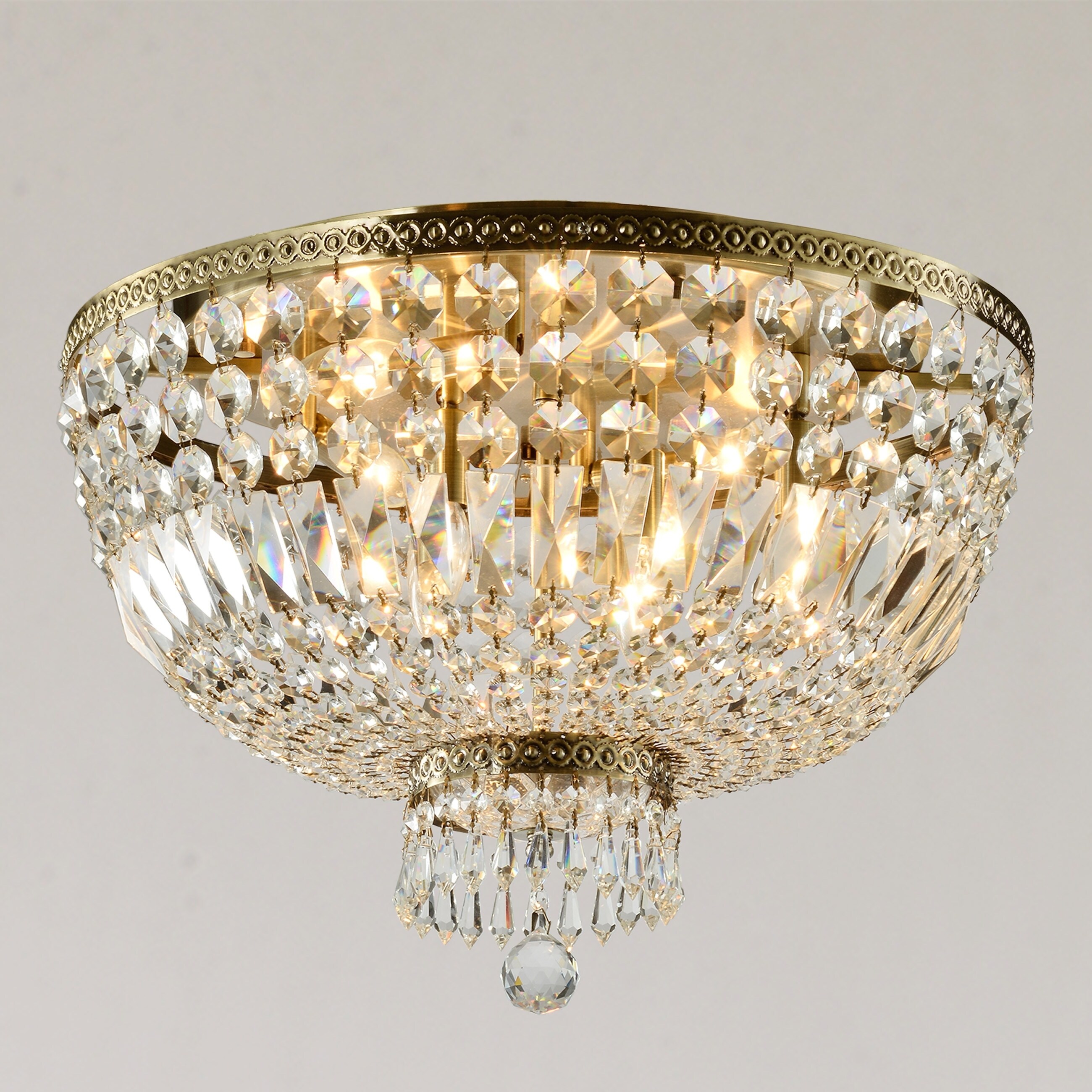 Royal French Basket 6 Light 20 In Antique Bronze Finish Light 20 In Antique Bronze Finish