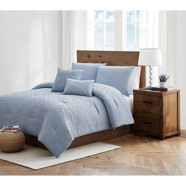 Shop Style 212 Daisy Textured 5 Piece Comforter Set Free