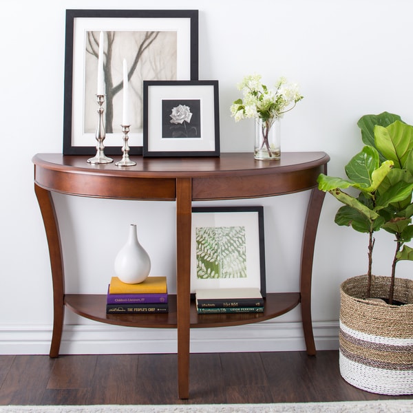 half round sofa tables