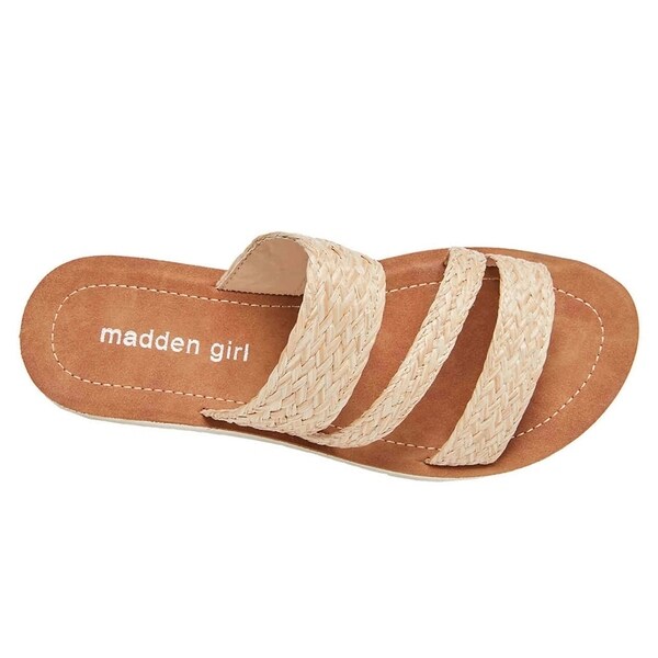 madden girl press woven sandals