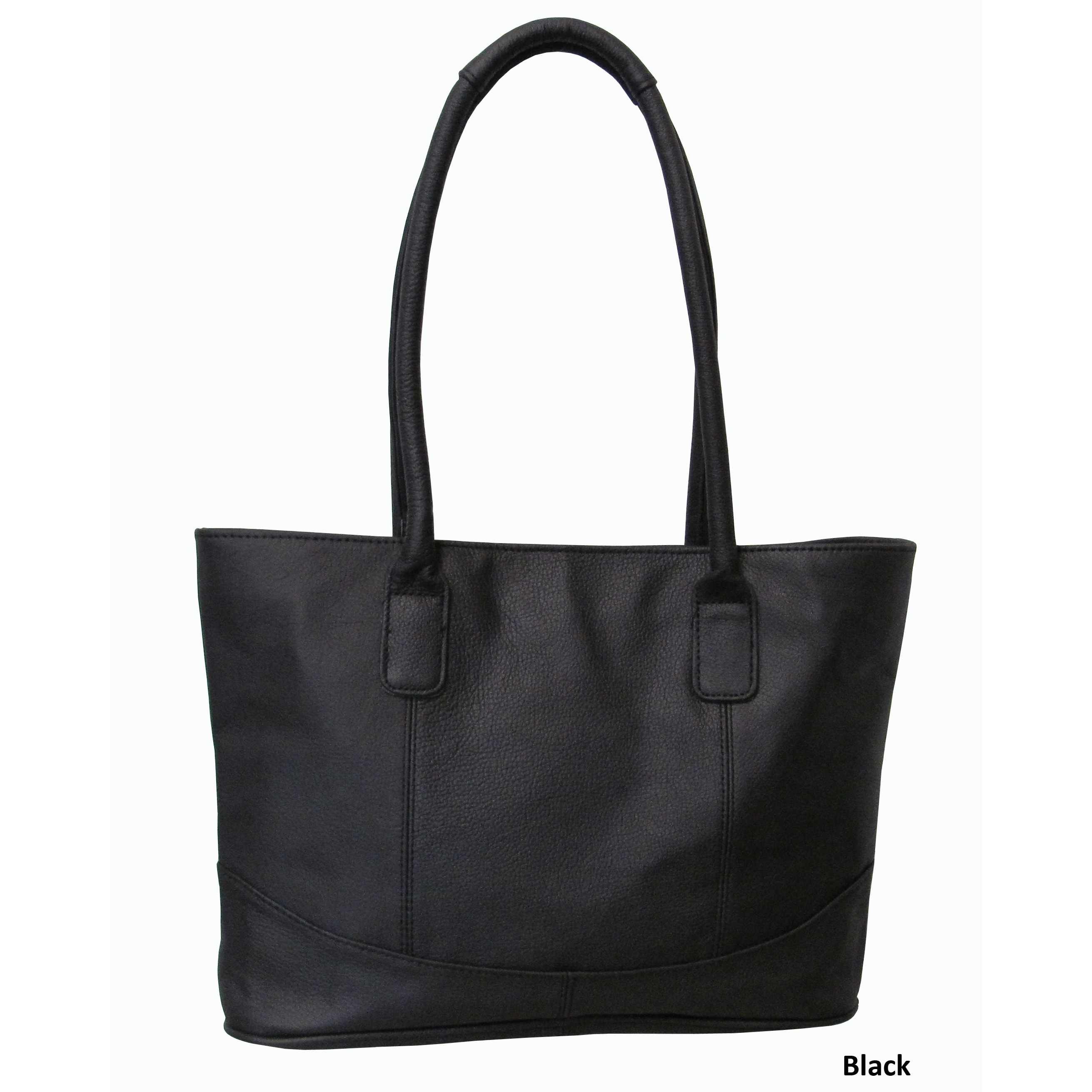 black casual handbag