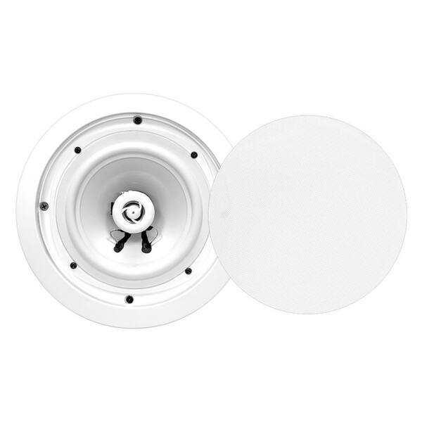 Shop Pyle Pwrc81 8 Ceiling Wall Mount Speakers 2 Way Weatherproof