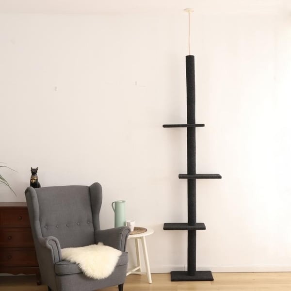 floor to ceiling scratching posts for cats