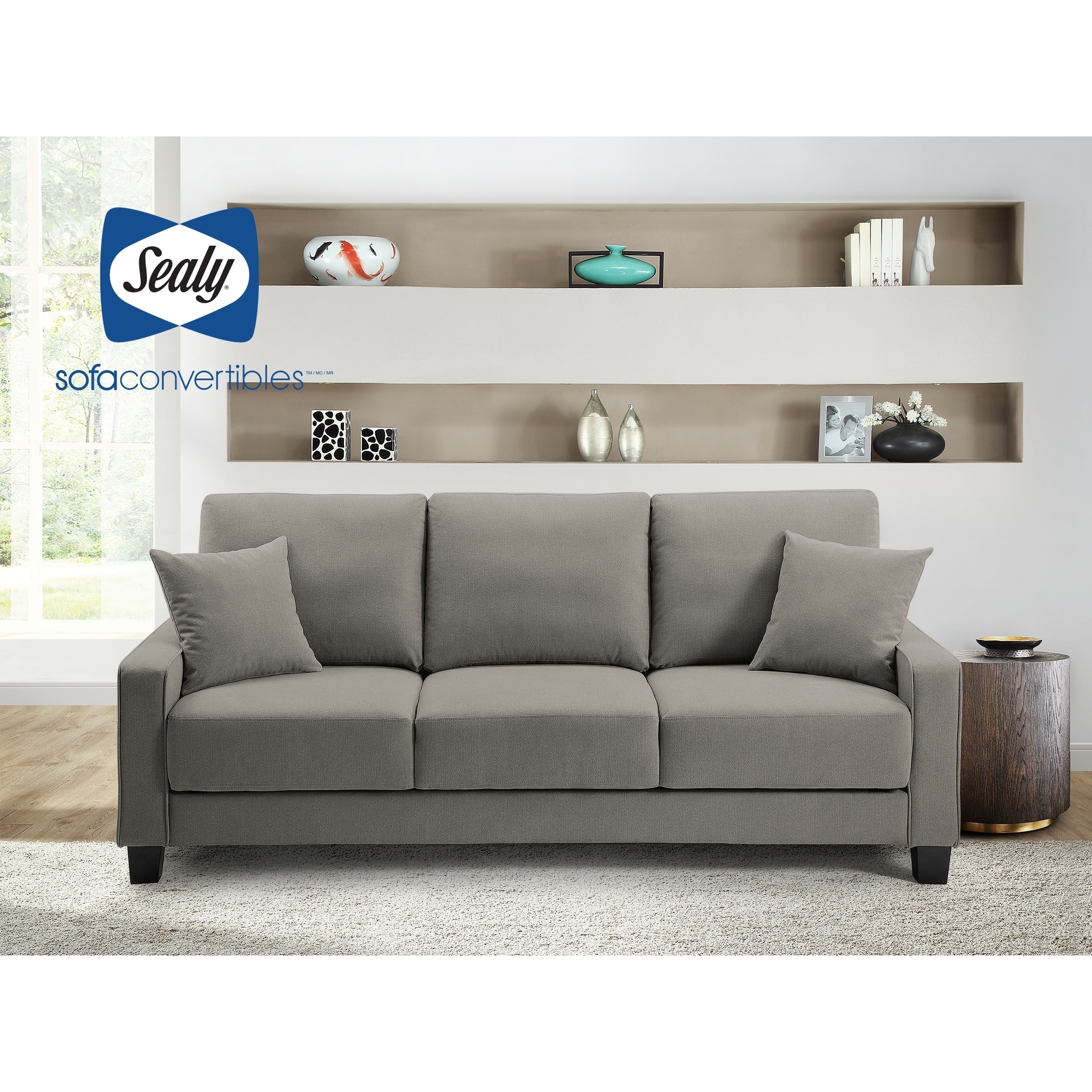 Shop Myers Dropback Sofa Convertible By Sealy Overstock 29962938