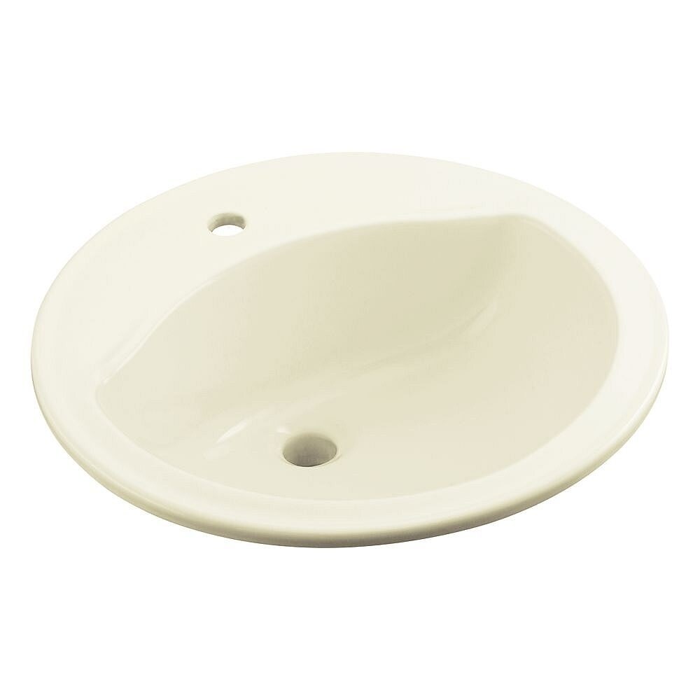 off white vessel sink