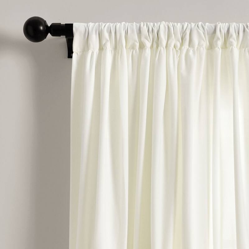 Lush Decor Darla Window Curtain Single Panel - 84" x 40" - 84" x 40"