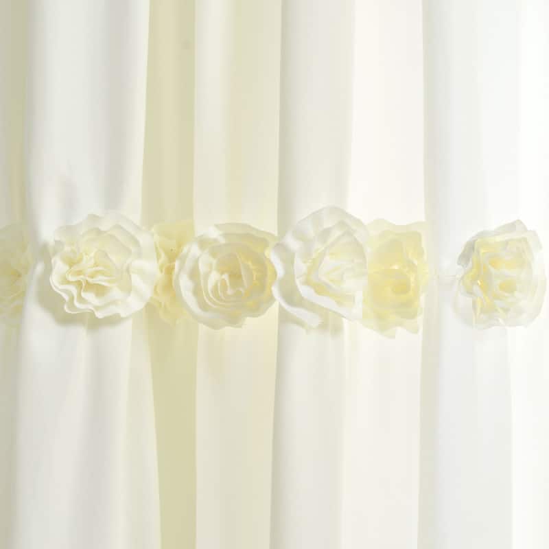 Lush Decor Darla Window Curtain Single Panel - 84" x 40" - 84" x 40"