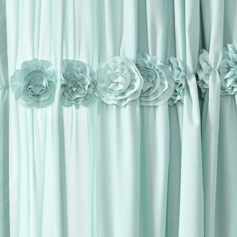 Lush Decor Darla Window Curtain Single Panel - 84" x 40" - 84" x 40"