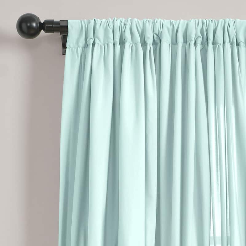Lush Decor Darla Window Curtain Single Panel - 84" x 40" - 84" x 40"