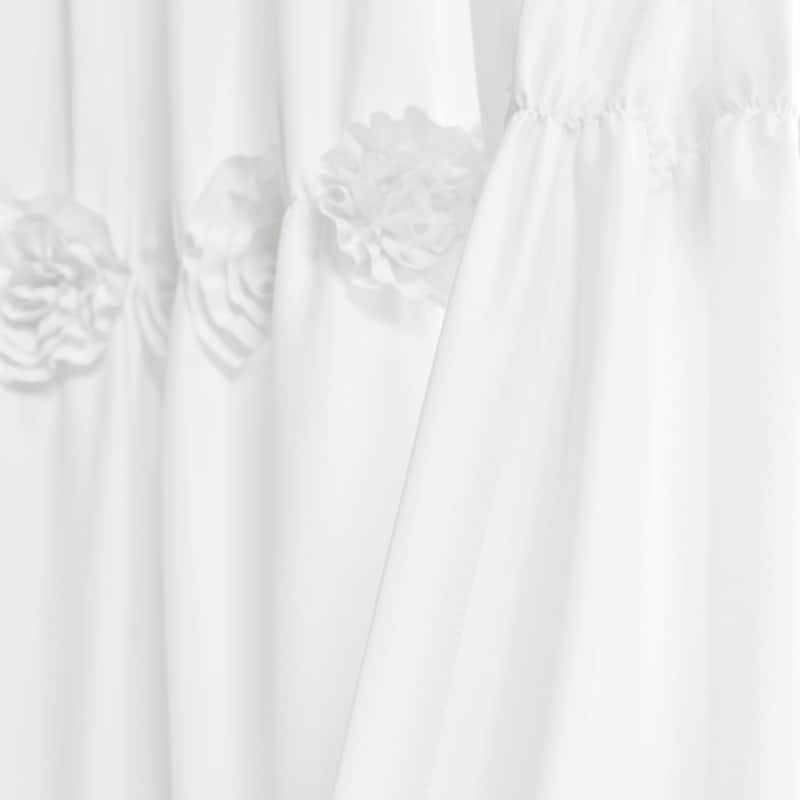 Lush Decor Darla Window Curtain Single Panel - 84" x 40" - 84" x 40"