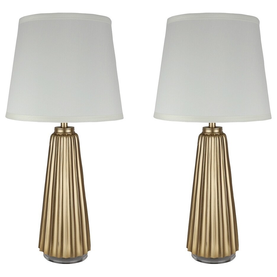 tall gold table lamp