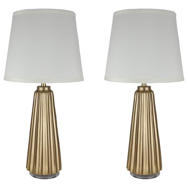 gold tall table lamps