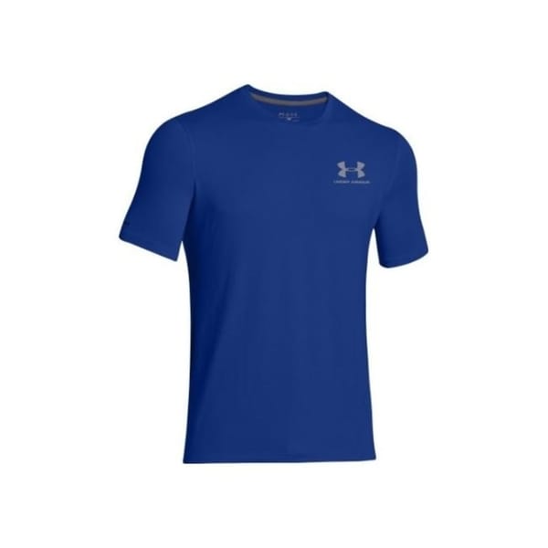 royal blue under armour shirt