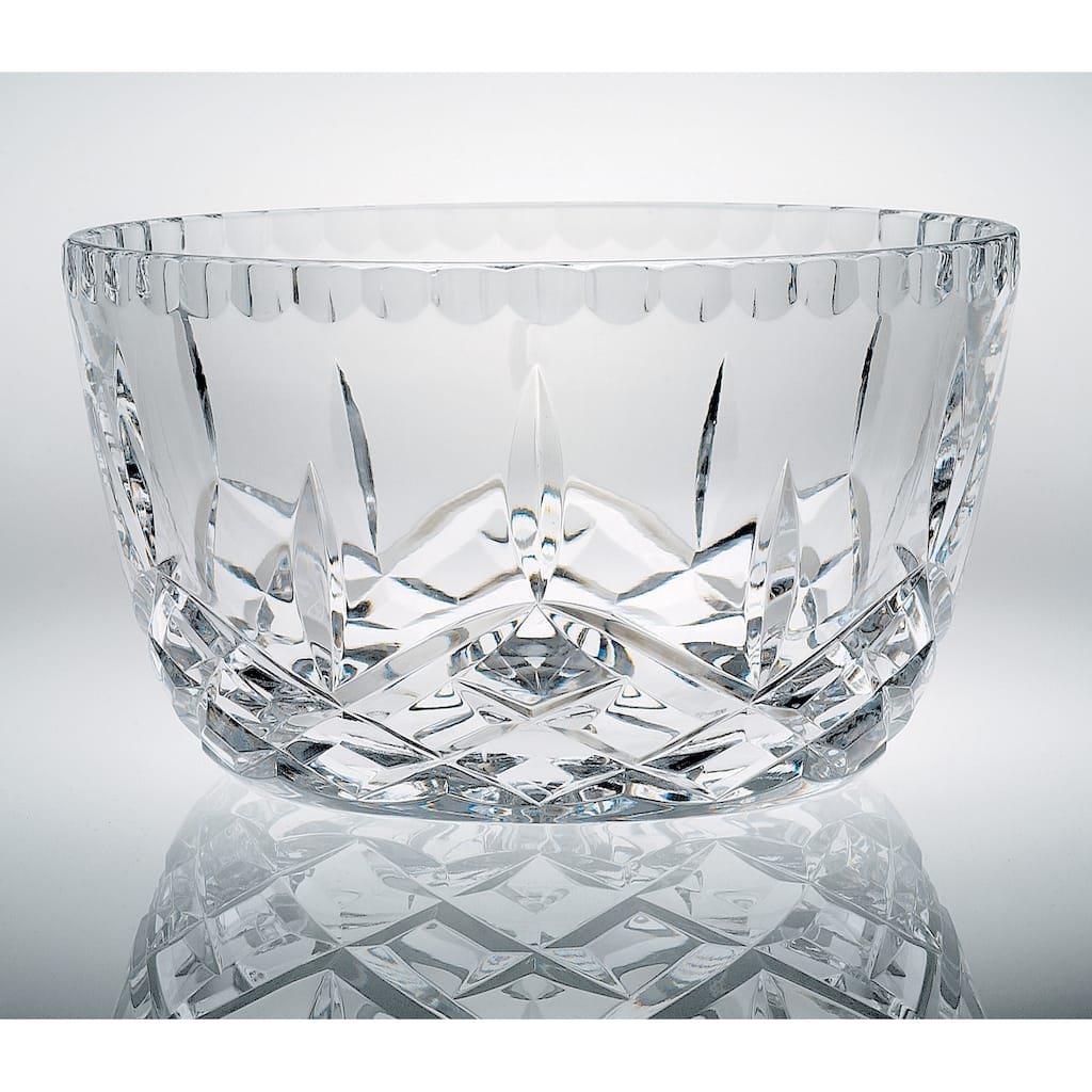 Majestic Gift European Cut Crystal Small Bowl-nuts & Candies -6"D