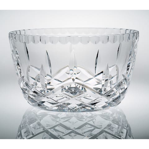 Majestic Gift European Cut Crystal Small Bowl-nuts & Candies -6"D