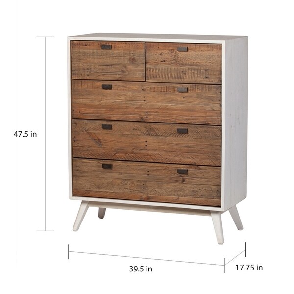 tallboy chest of drawers white