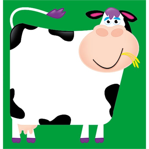 Moo Cow Note Pad, 5''x5'', 50 shts (Pad of 50) RSA Drawing & Art Pads