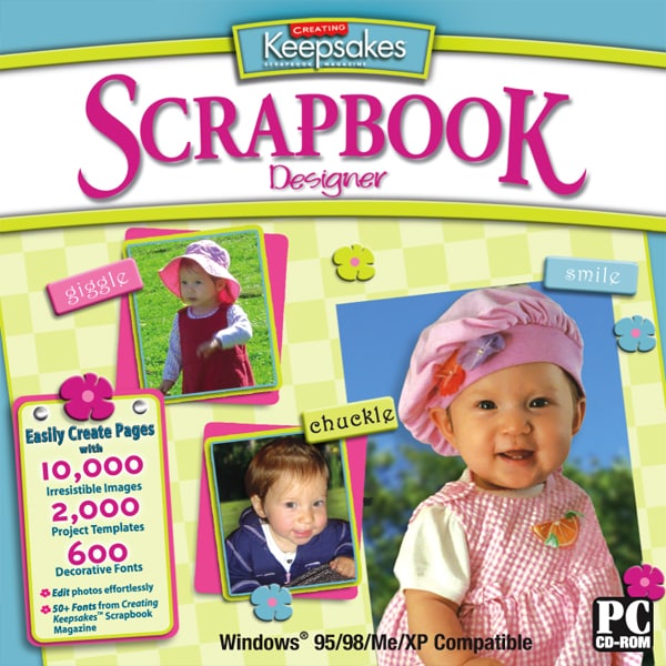 Creating Keepsakes Scrapbook Designer PC Software  