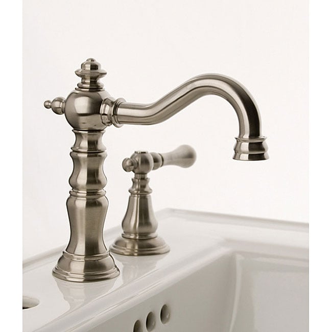 Fontaine Monaco Brushed Nickel Widespread Faucet - Bed Bath