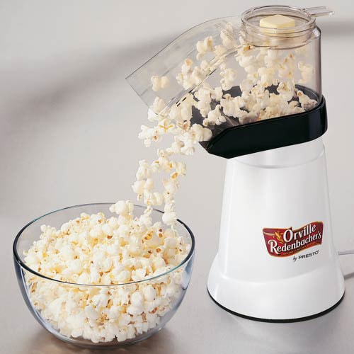 Presto 04821 PopLite Hot Air Popcorn Popper Orville Butter Cup