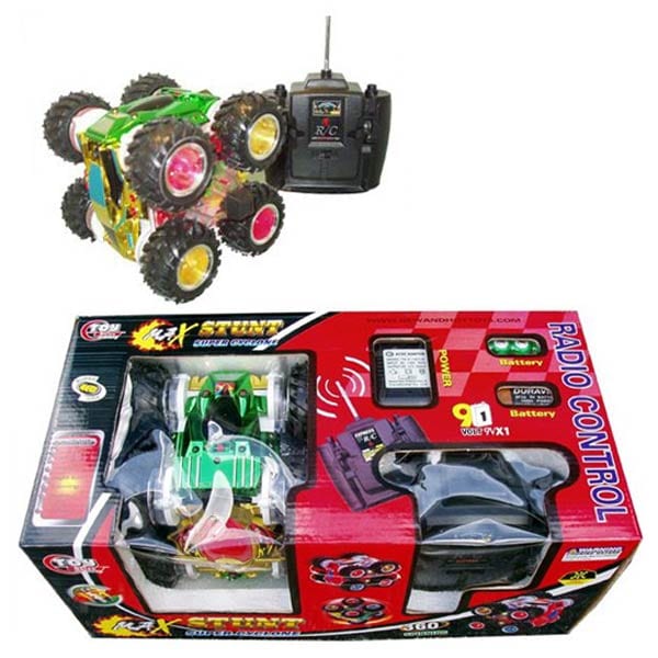 cyclone double sided flipping rc car