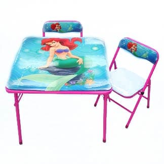 Little Mermaid 3-piece Table Chair Set (wholesale) Bed Bath