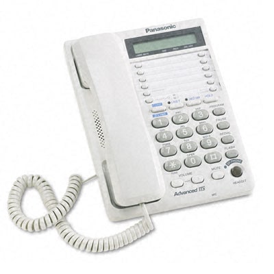 Panasonic 2 Line Integrated Phone System with 3 Way Conferencing 