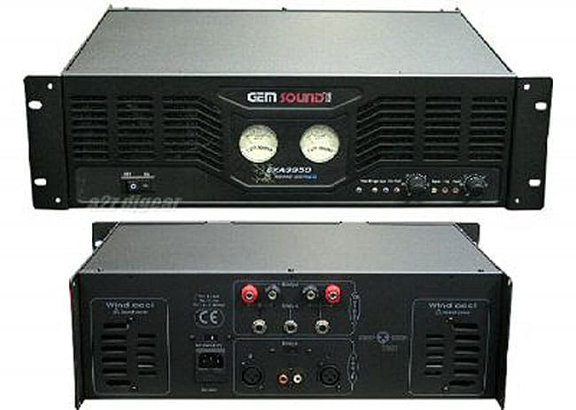 Gem Sound EXA3955 3000 watt Power Amplifier  