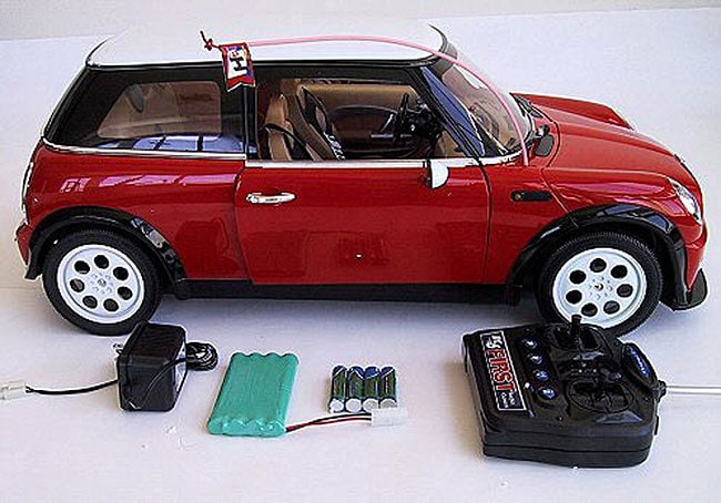 1:6 Scale Mini Cooper RC Electric Car - Free Shipping Today - Overstock